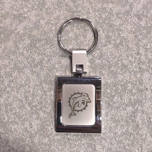 Official NFL Miami Dolphins Keychain